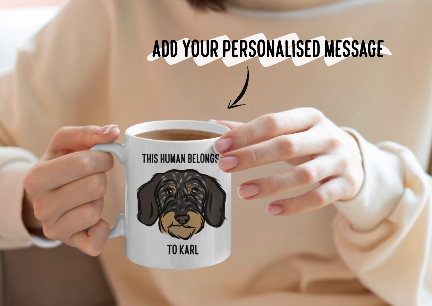 Wire Haired Dachshund Mug