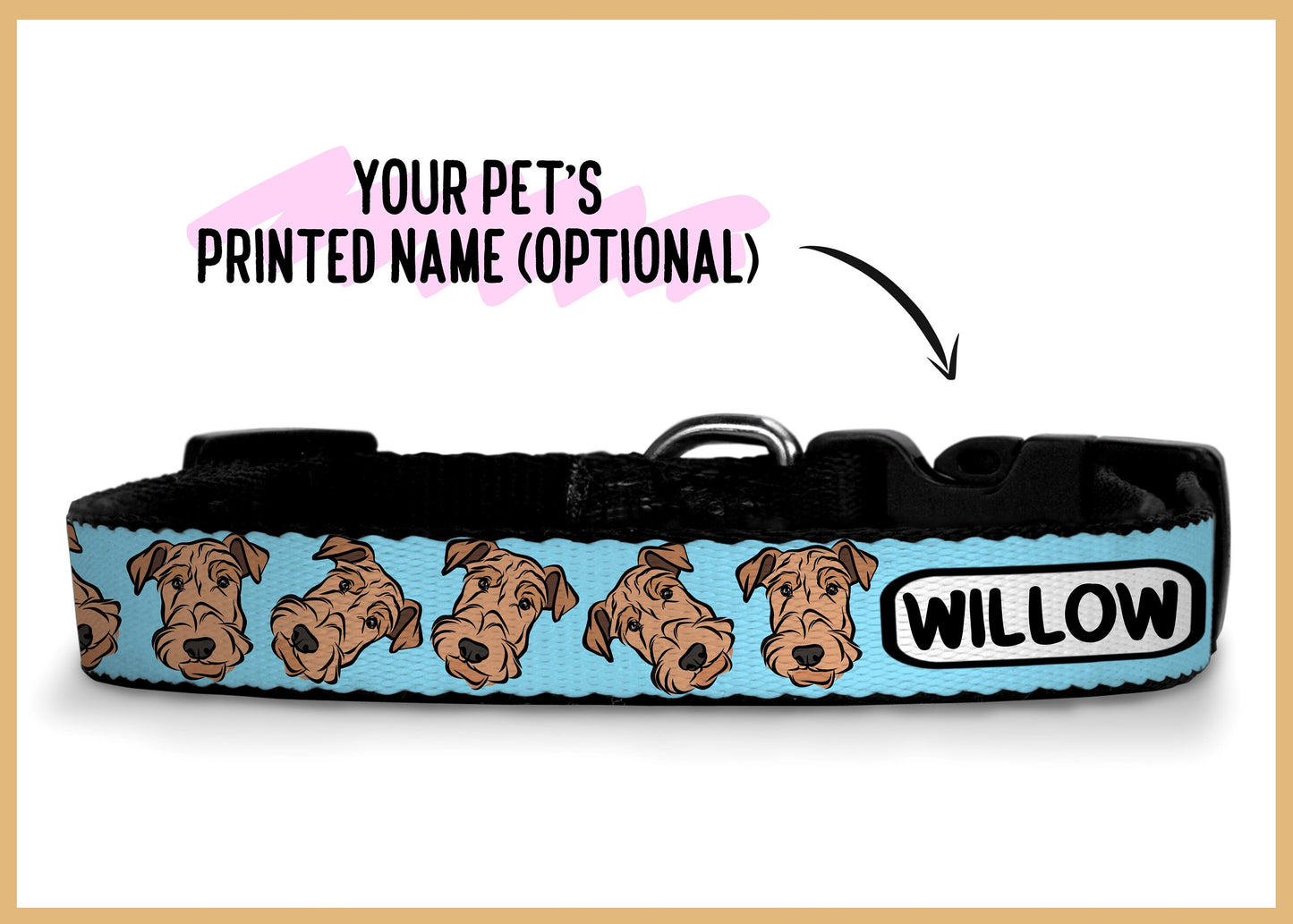 Airedale Terrier Dog Collar