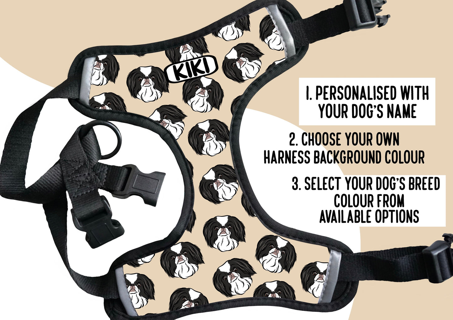 Japanese Chin Dog Harness