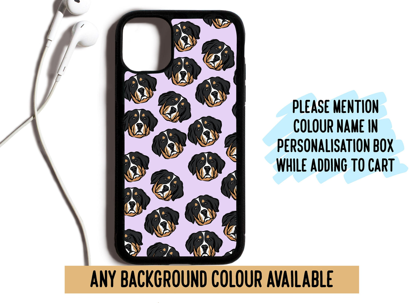 Bernese Mountain Dog Phone Case