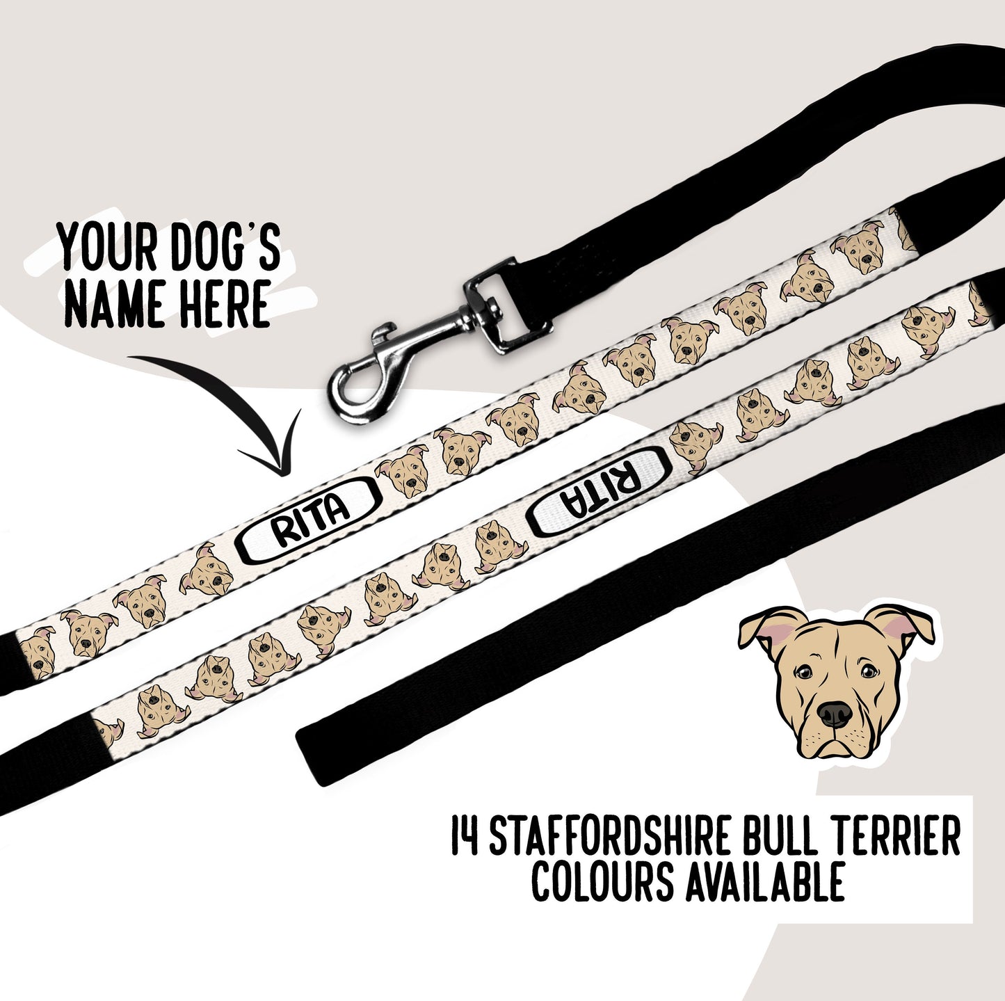 Staffordshire Bull Terrier Dog Leash