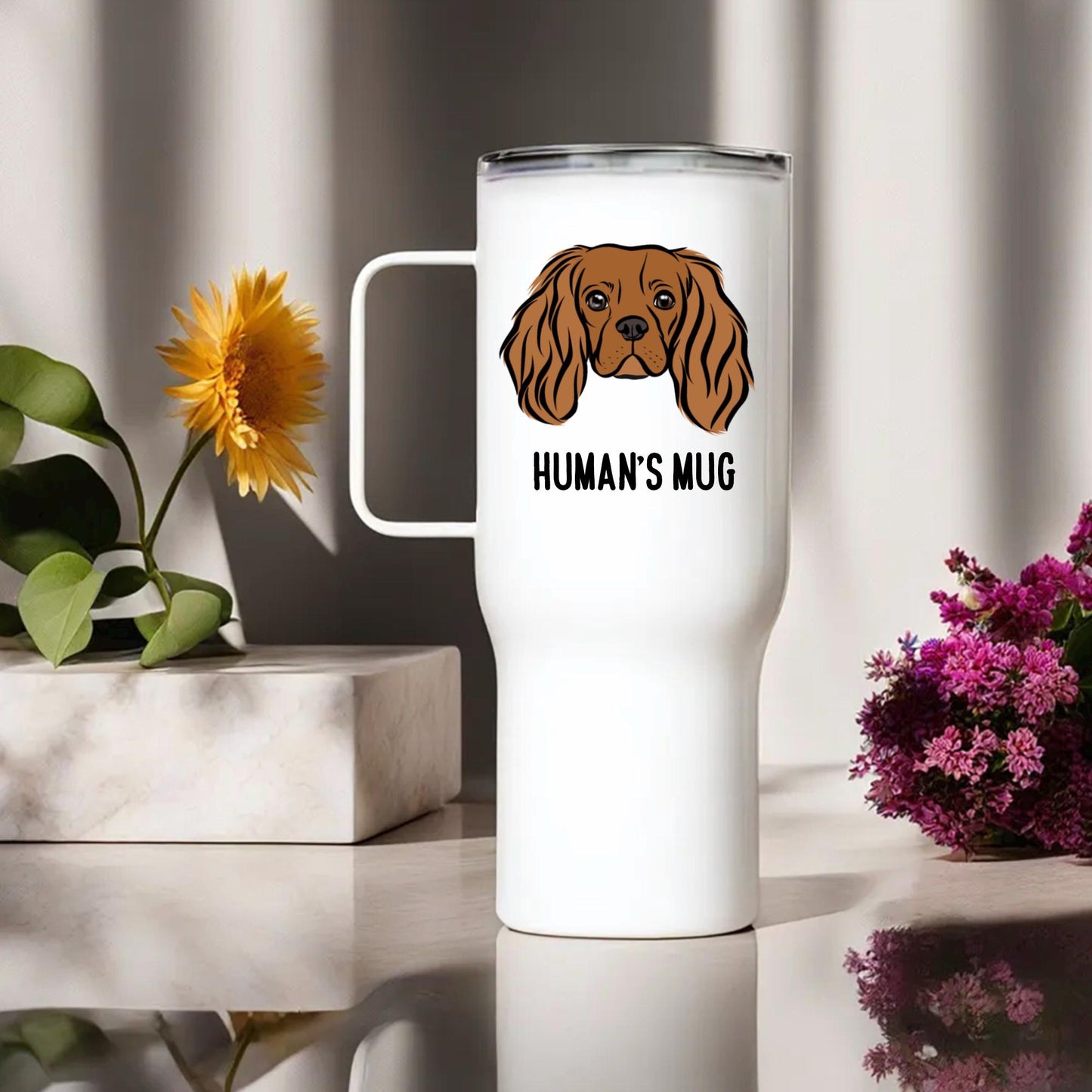 Cavalier King Charles Spaniel Travel Mug