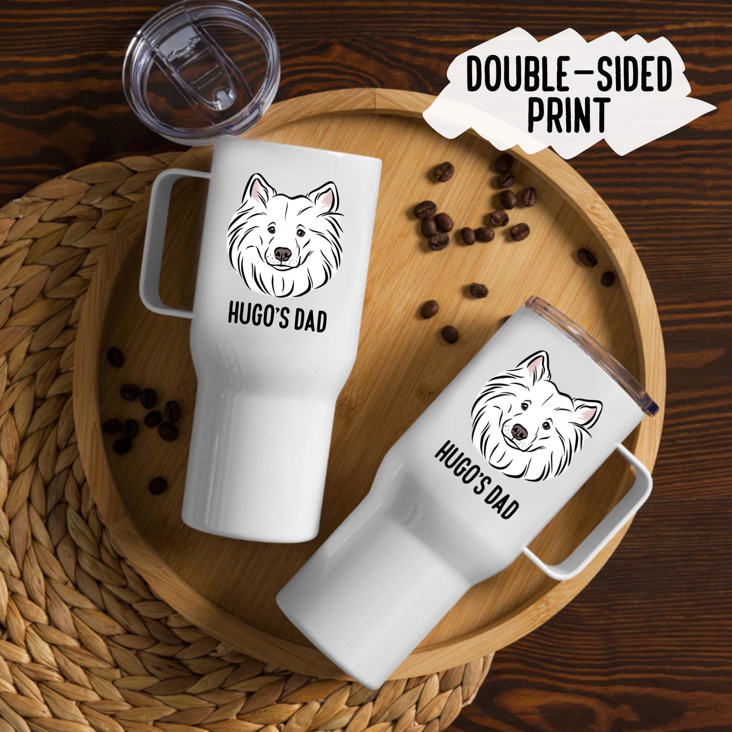 Samoyed Insulated Travel Mug