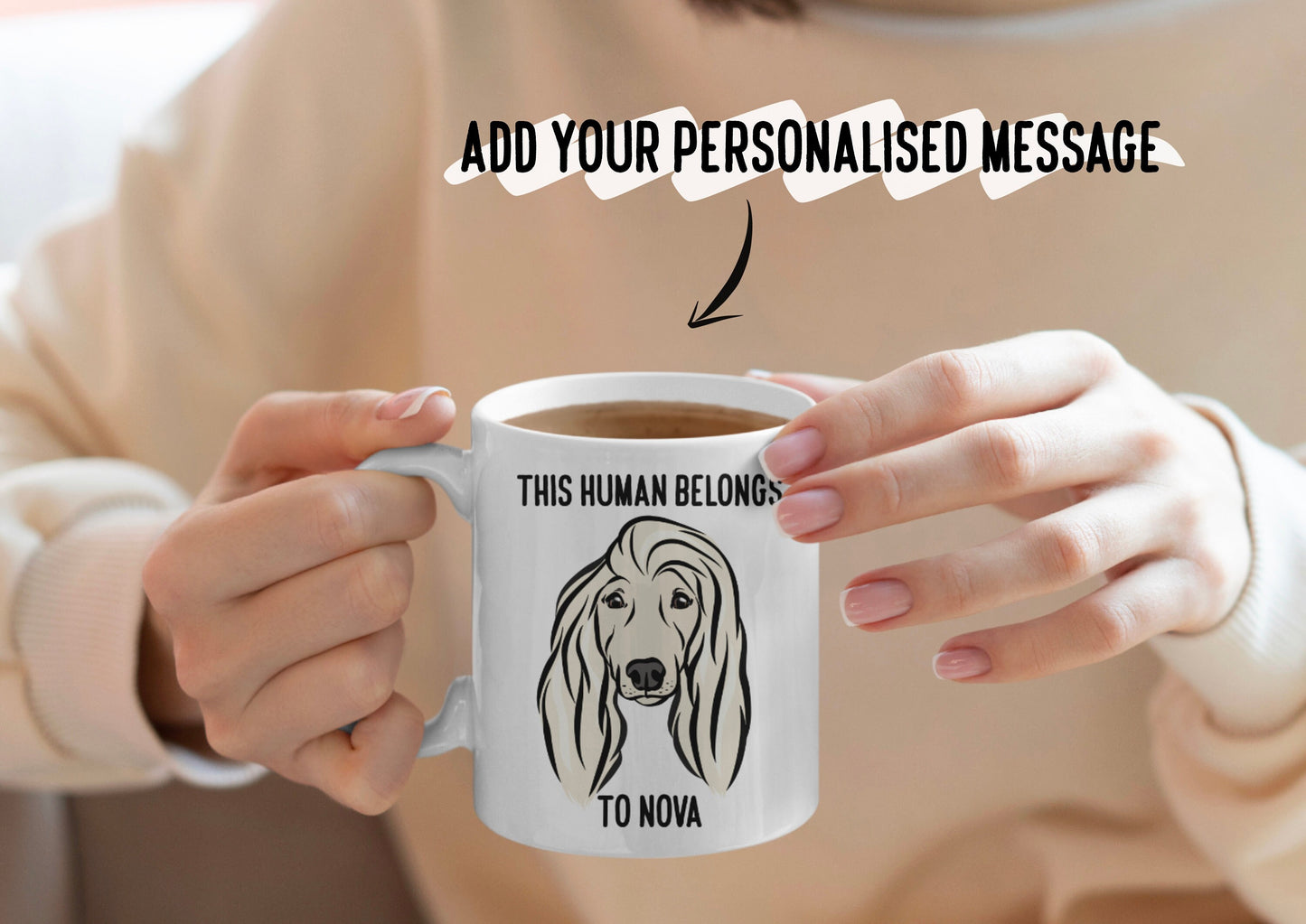 Afghan Hound Dog Mug