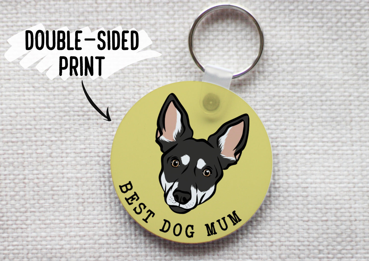 Australian Kelpie Keyring