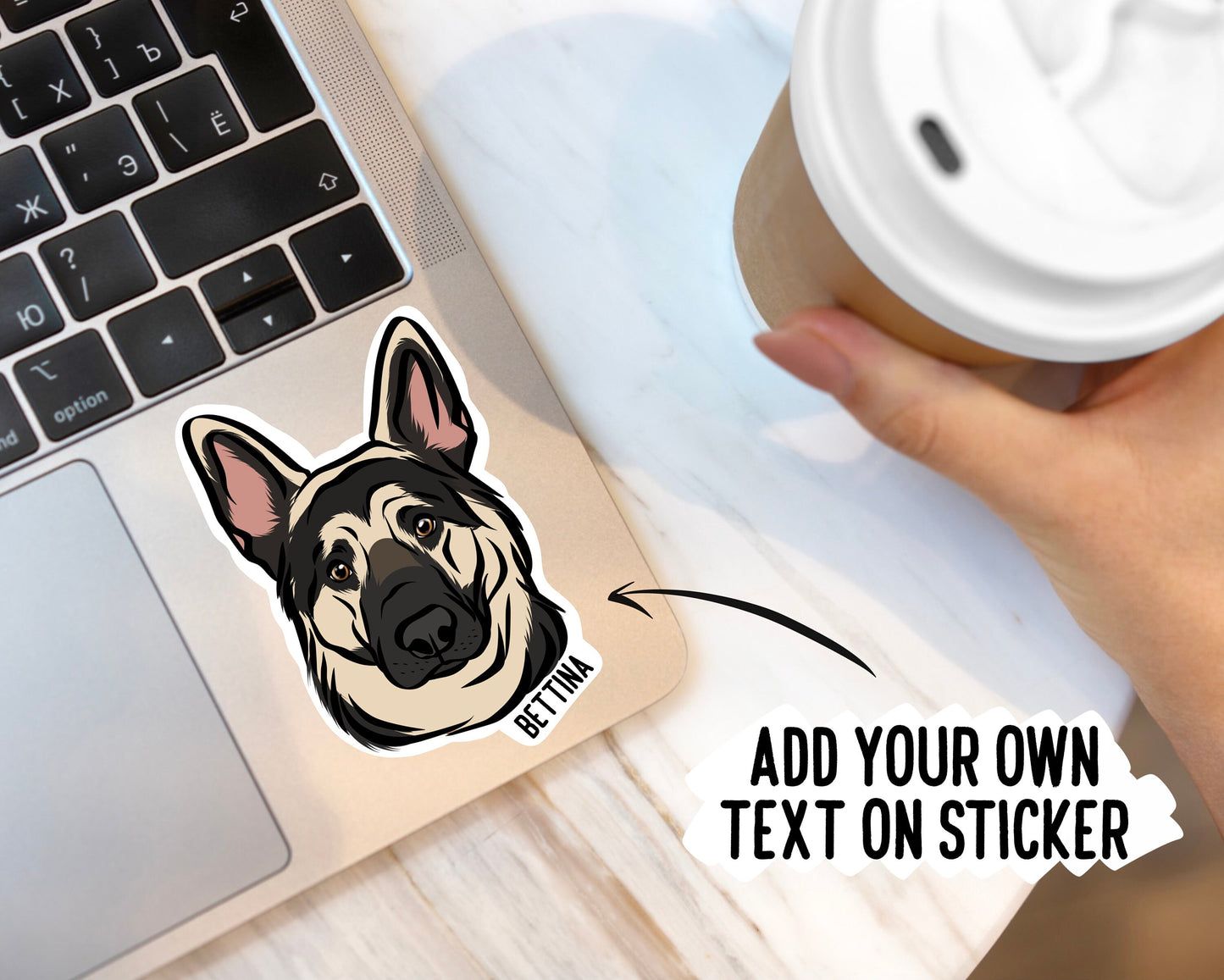 German Shepherd Stickers