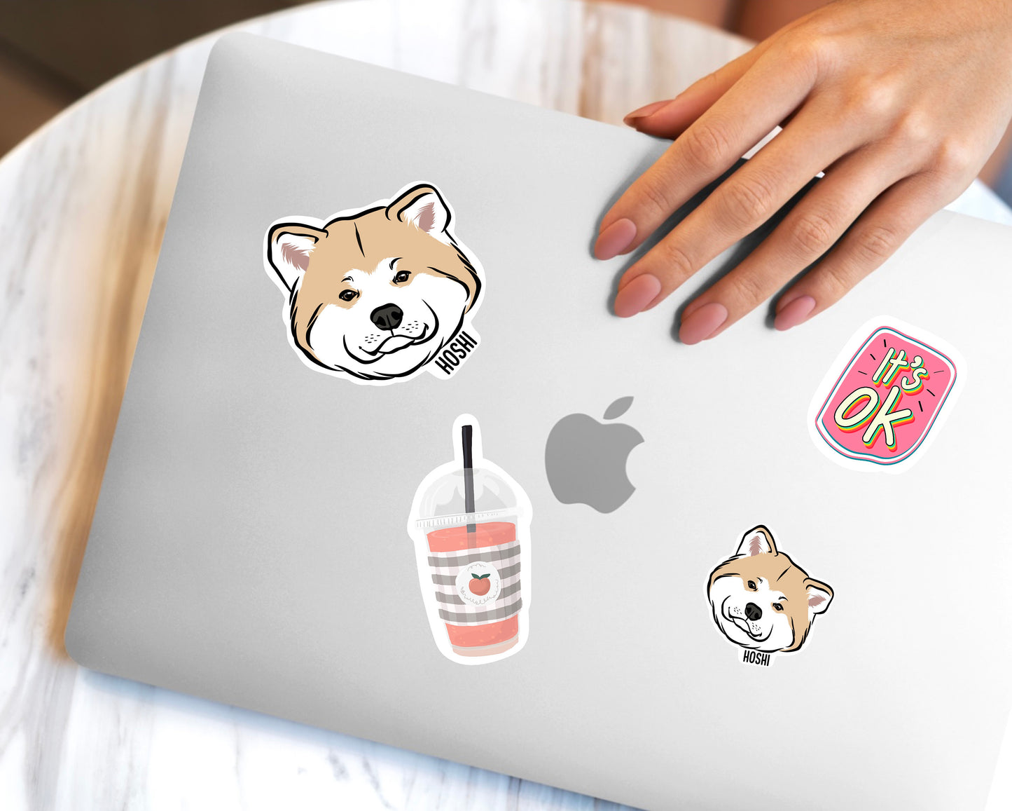 Akita Inu Stickers