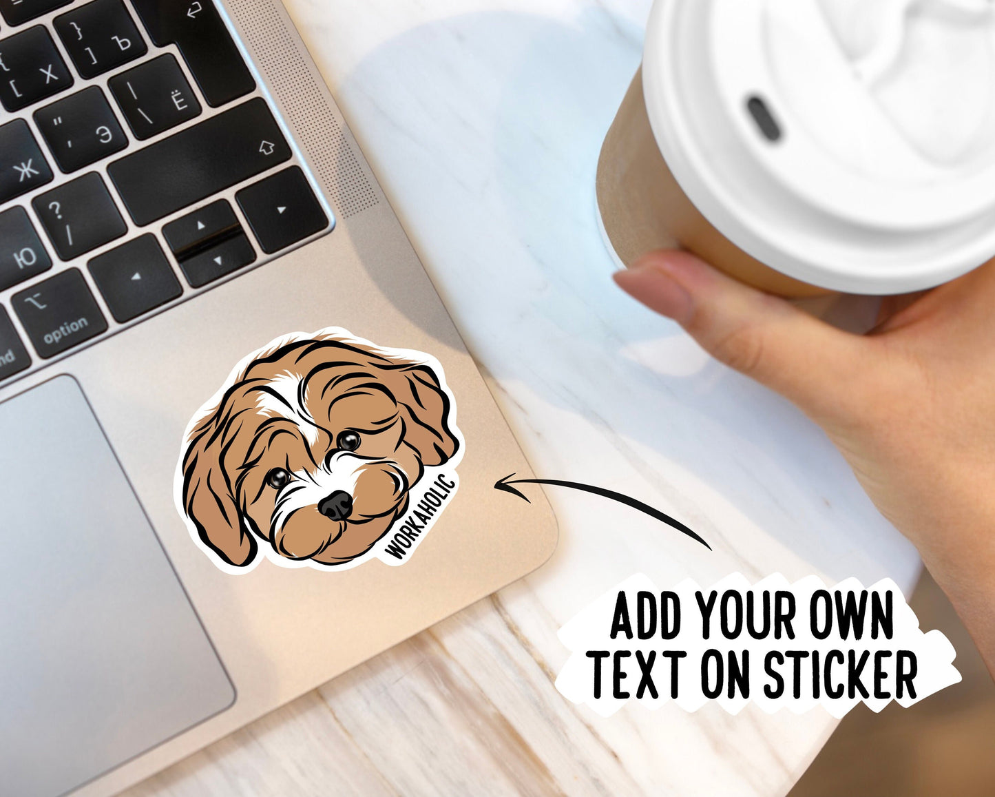 Maltipoo Stickers