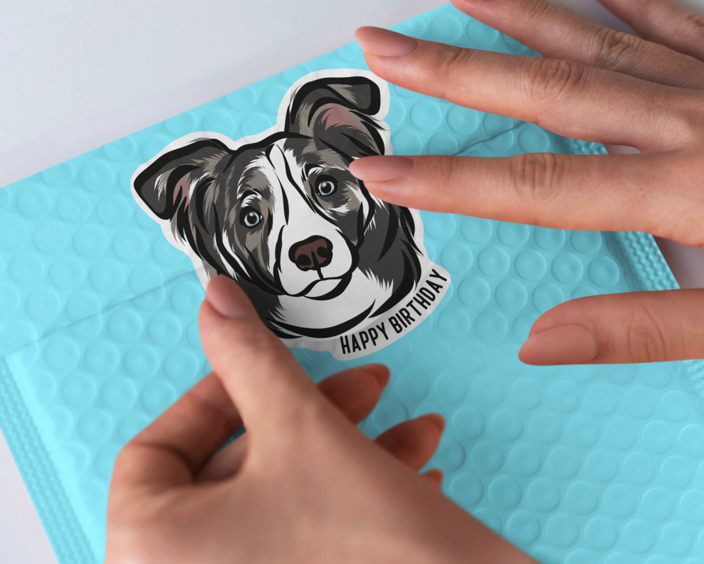 Border Collie Stickers