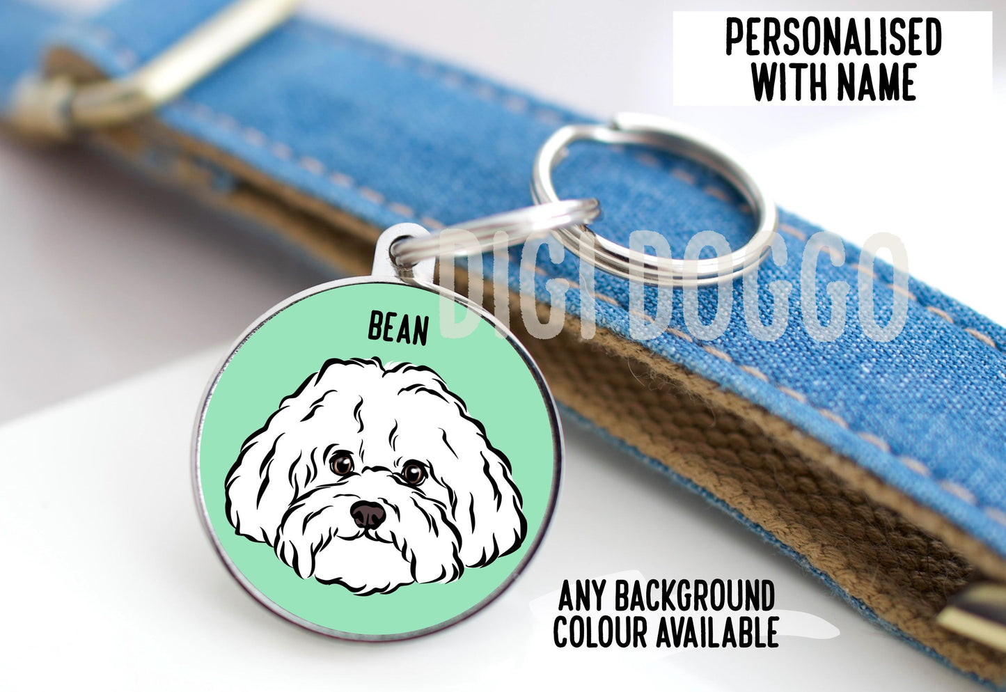 Bichon Frise ID Tag