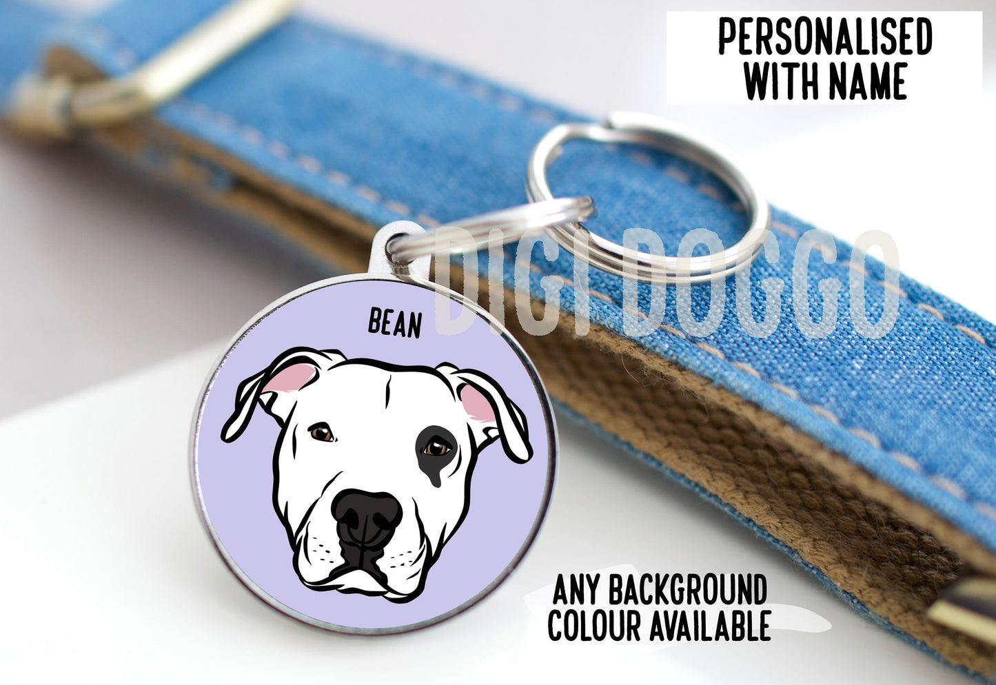 Dogo Argentino ID Tag