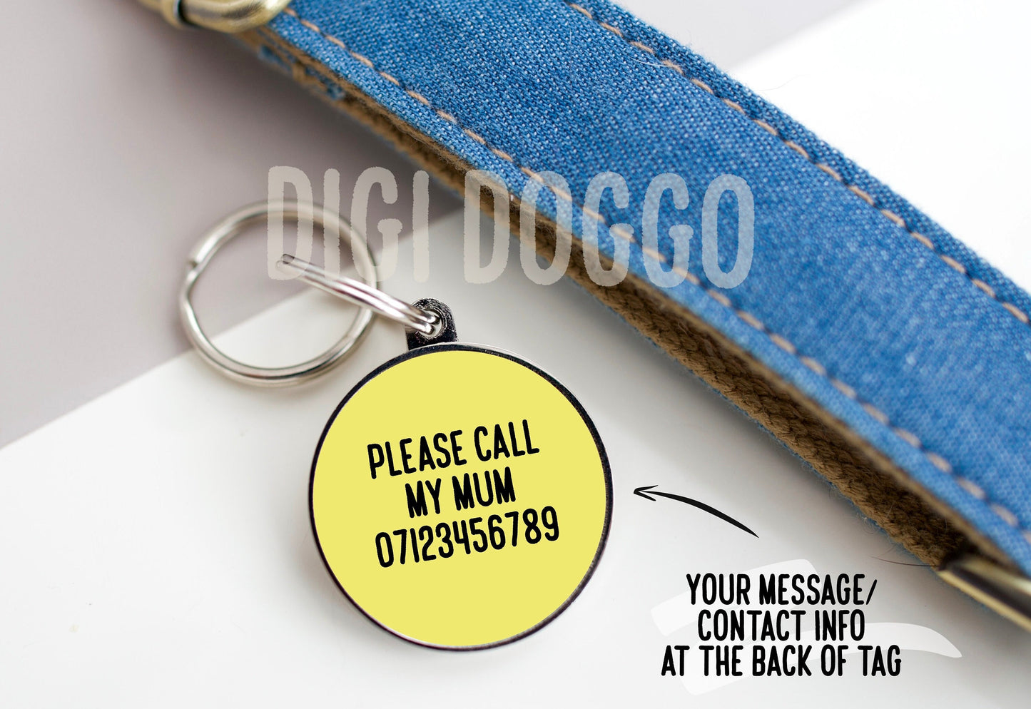 Afghan Hound ID Tag
