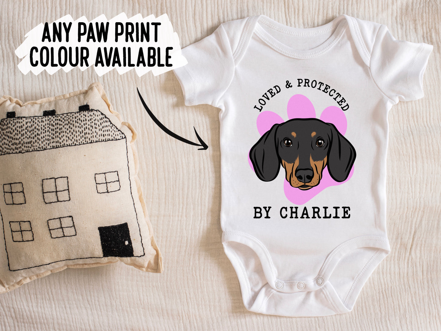 Dachshund Baby Onesie