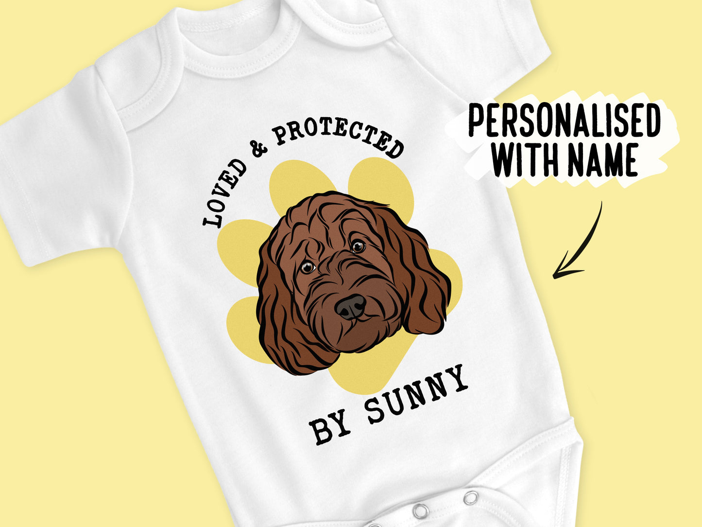 Cockapoo Baby Onesie
