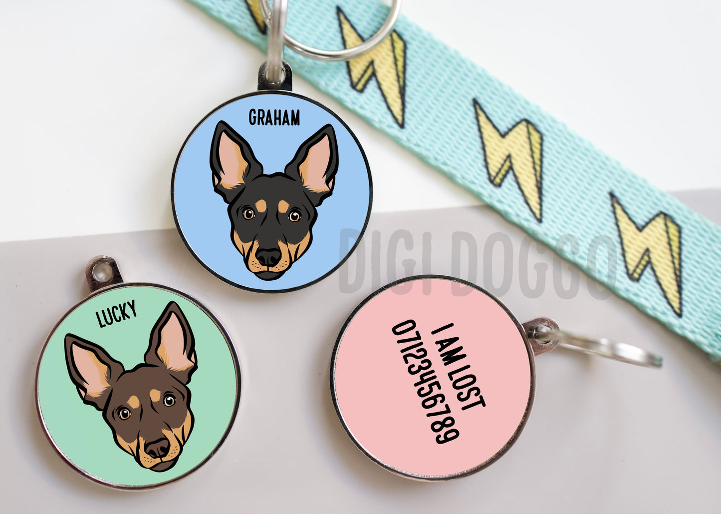 Australian Kelpie ID Tag