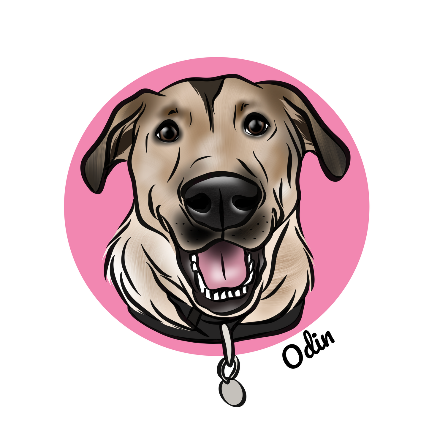 Digital Portrait (Head Only)