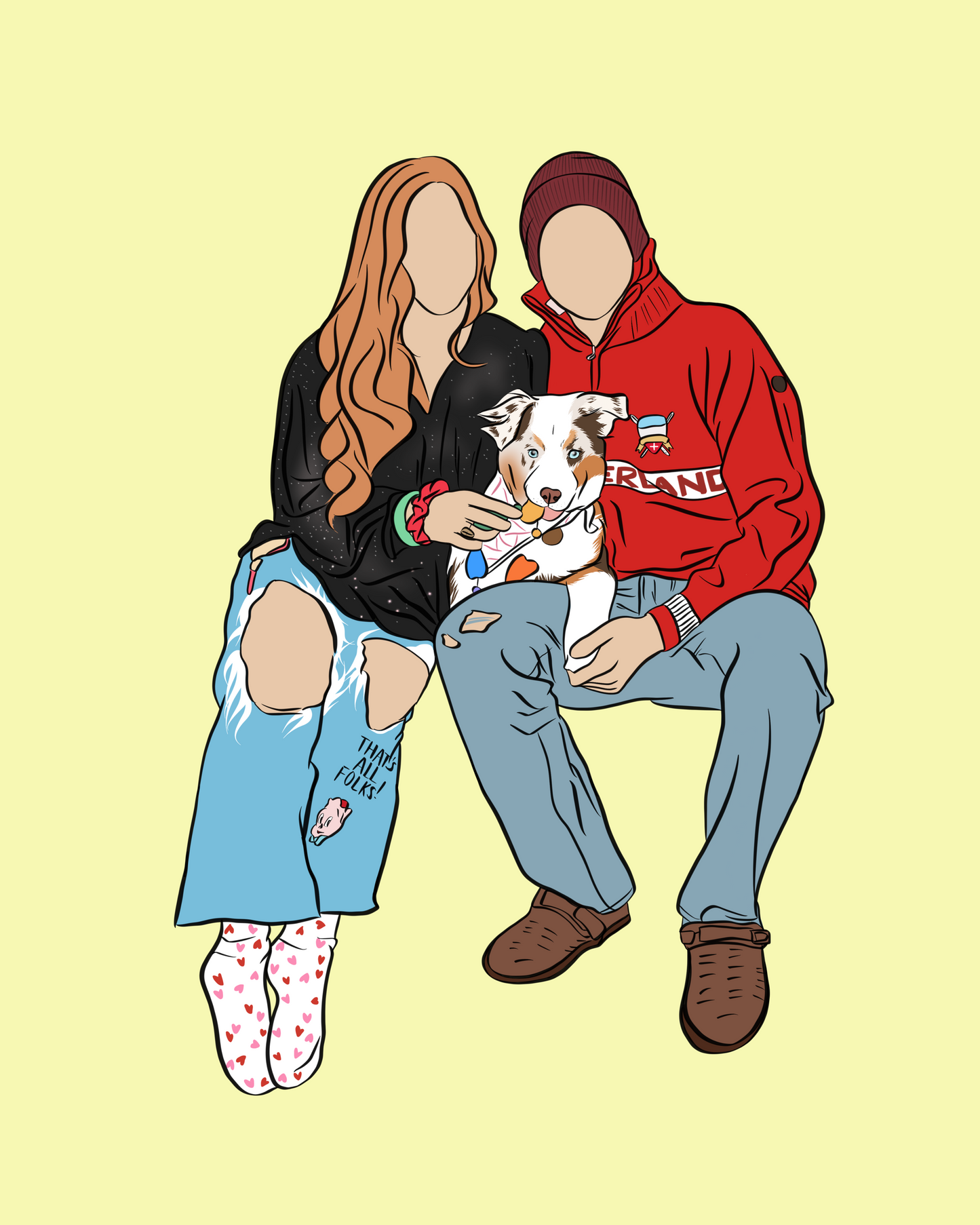 Human & Pet Portrait