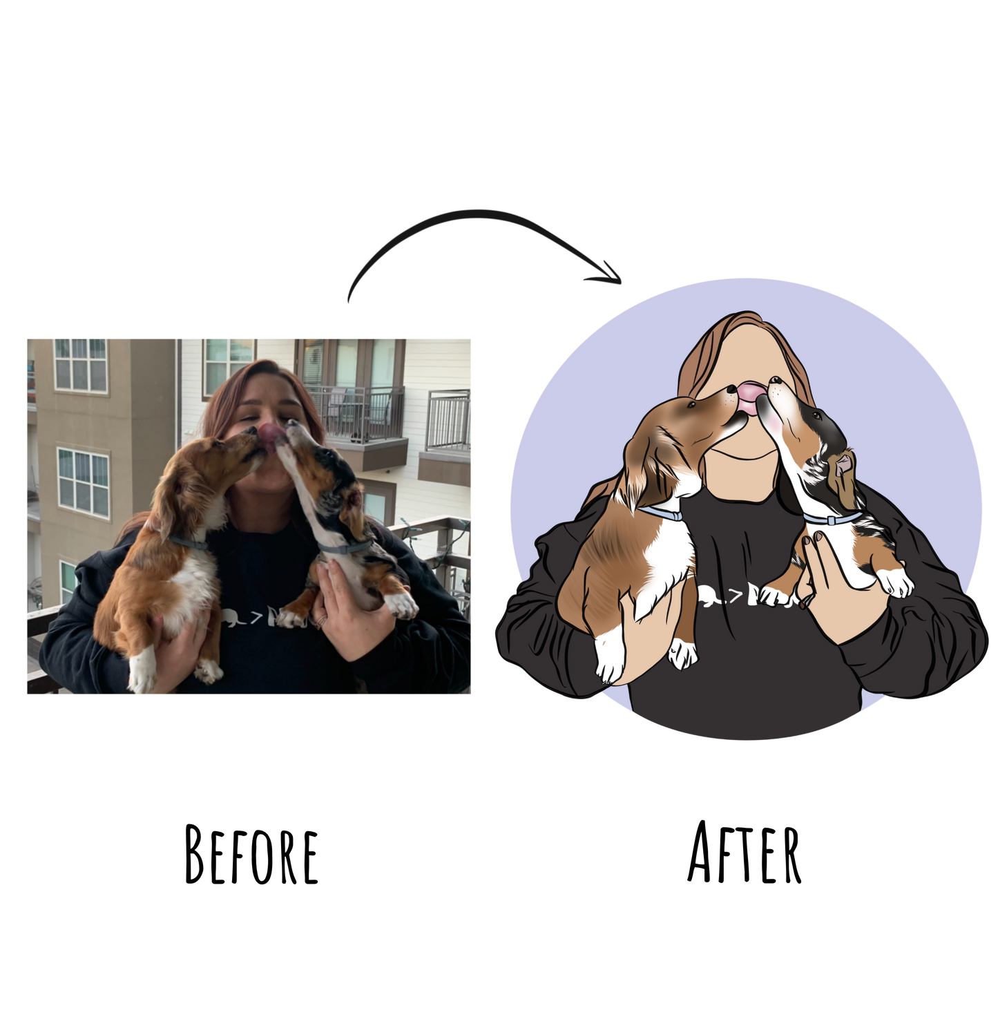 Human & Pet Portrait