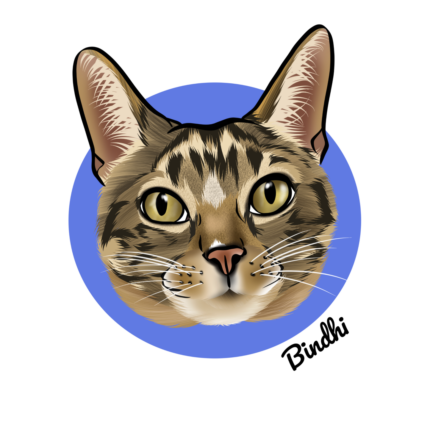 Digital Portrait (Head Only)