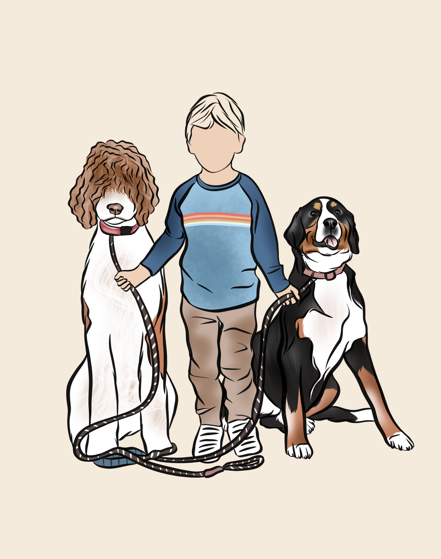 Human & Pet Portrait