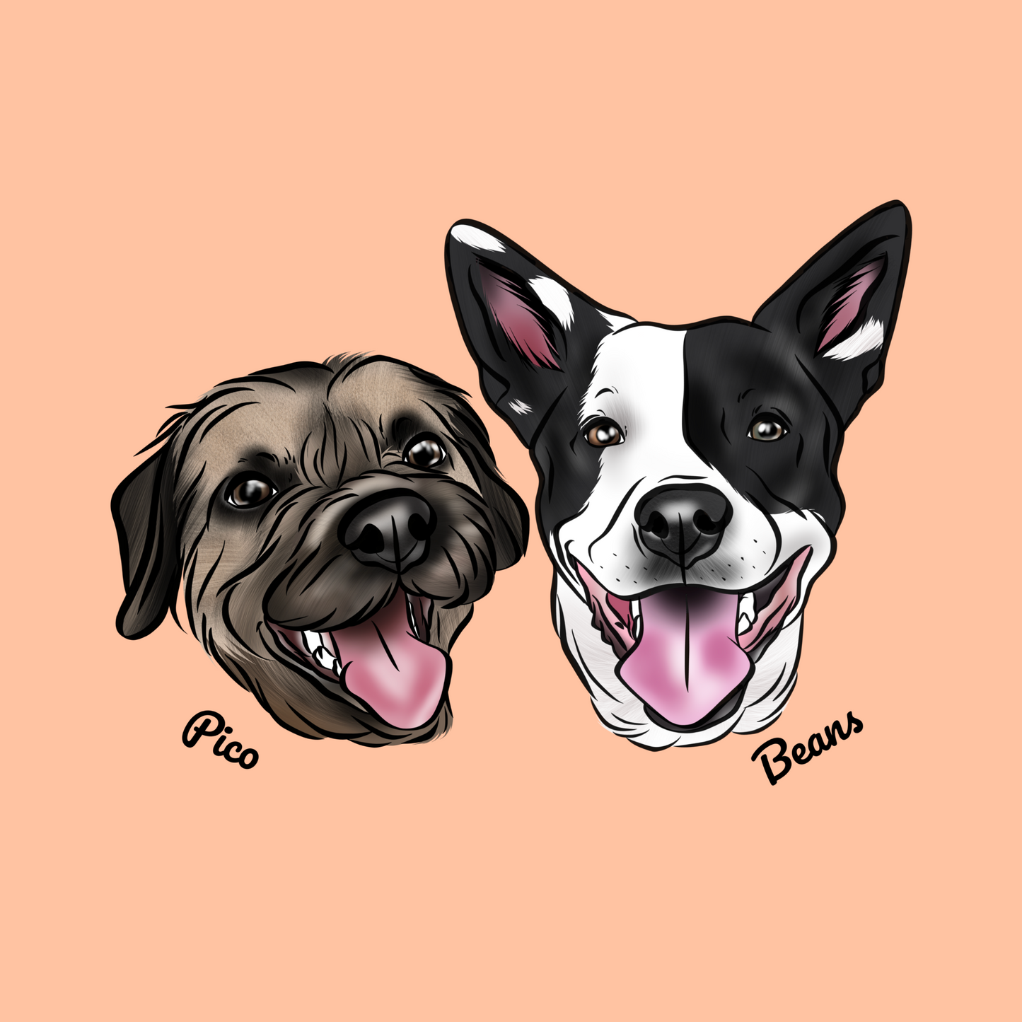 Digital Portrait (Head Only)