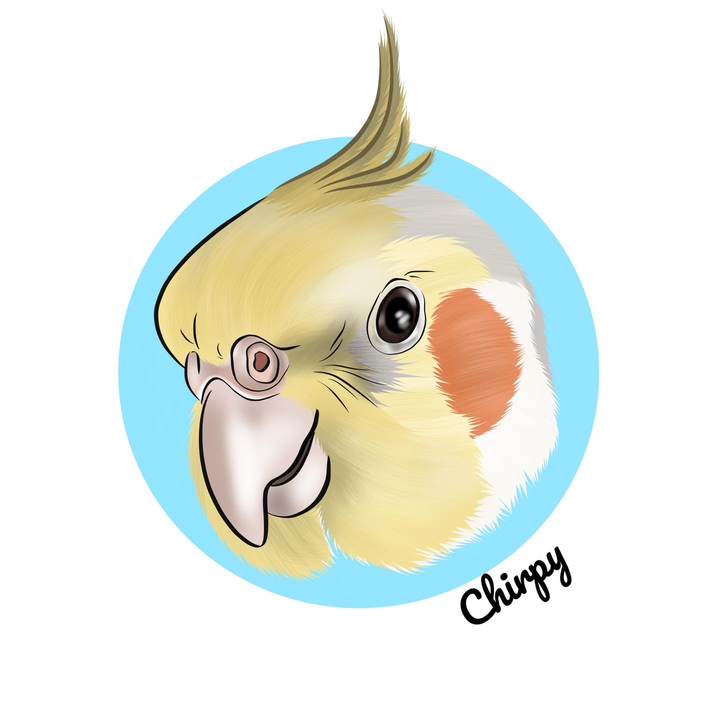 Digital Portrait (Head Only)