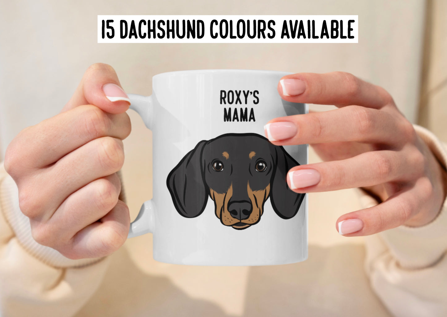 Personalised Dachshund Mug
