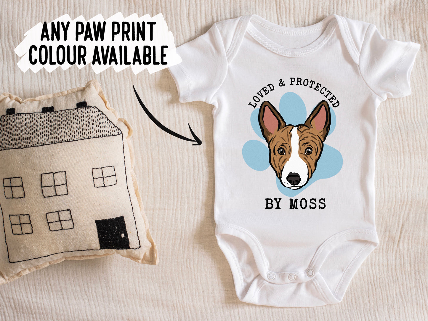 Basenji Baby Onesie