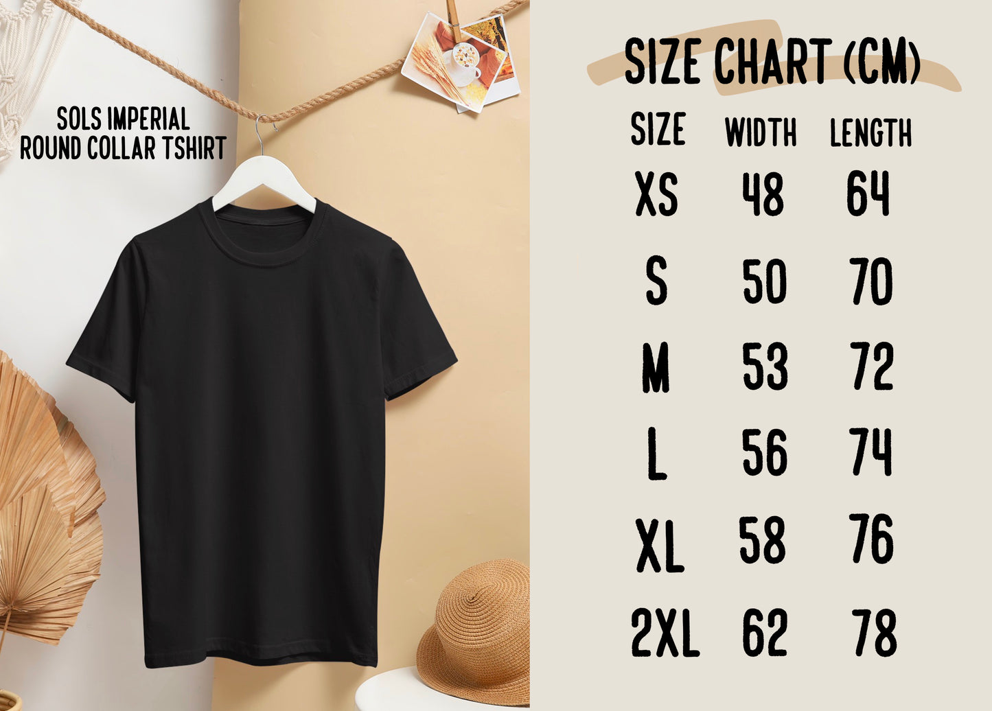 Outline Pet Portrait T-Shirt (Black)