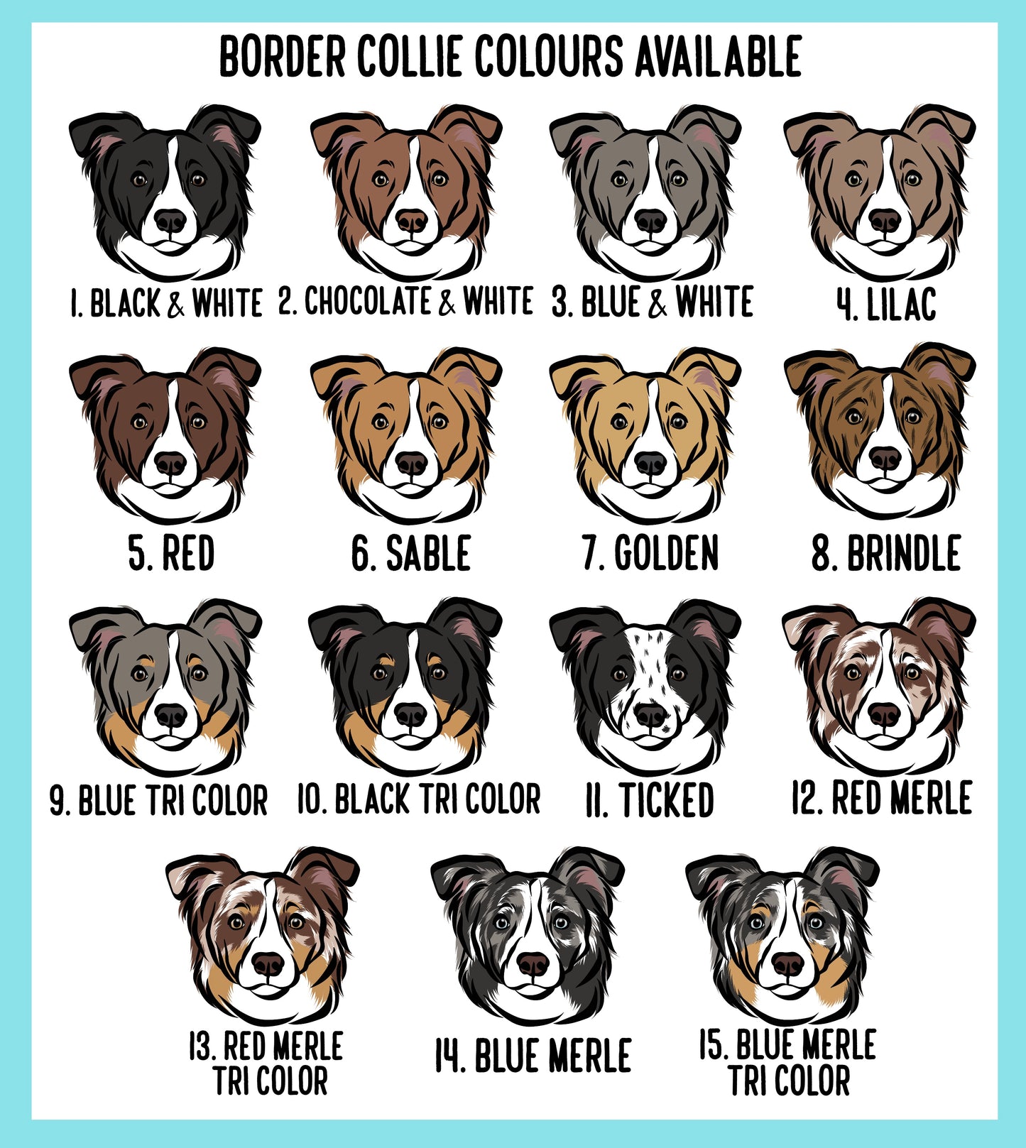 Border Collie Baby Onesie