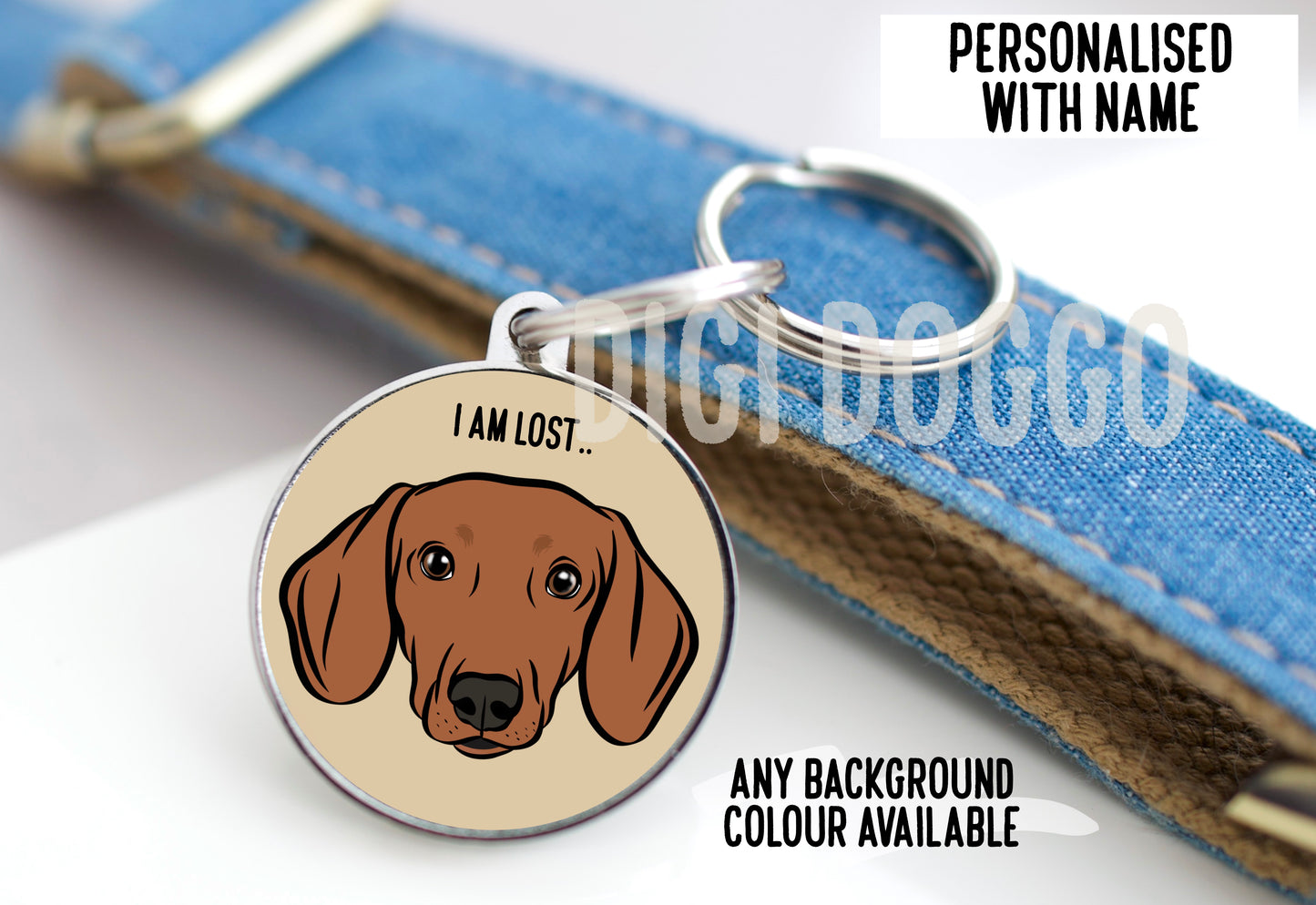 Dachshund ID Tag