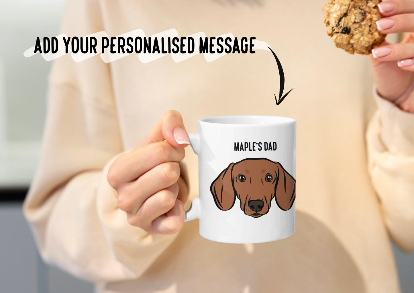 Personalised Dachshund Mug