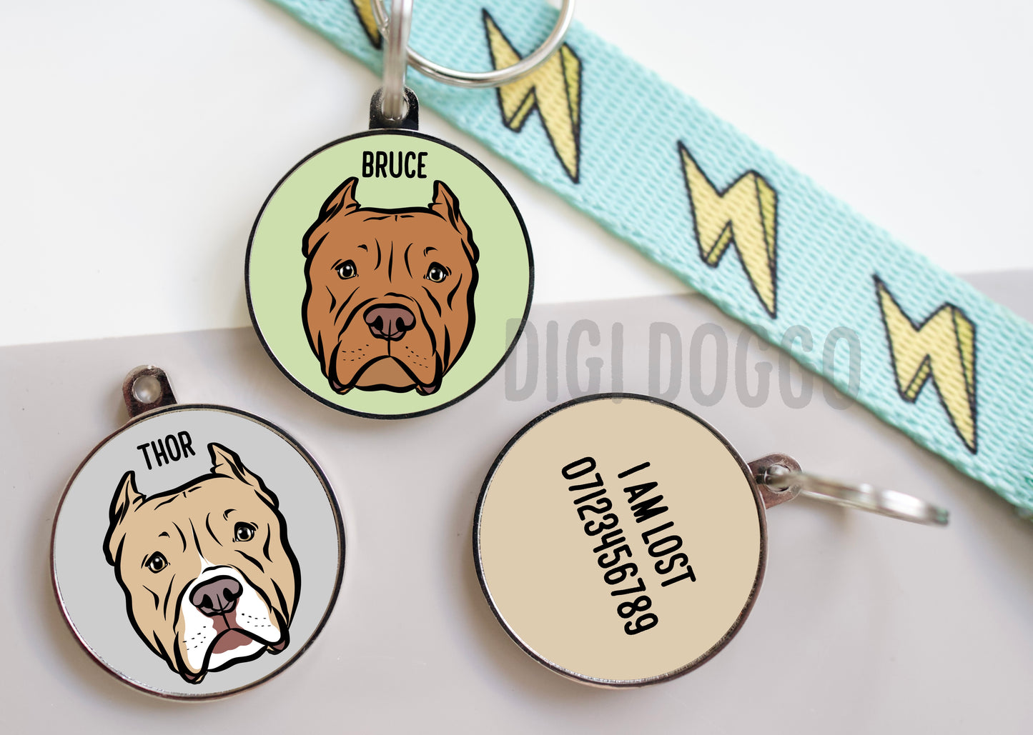 Pitbull ID Tag