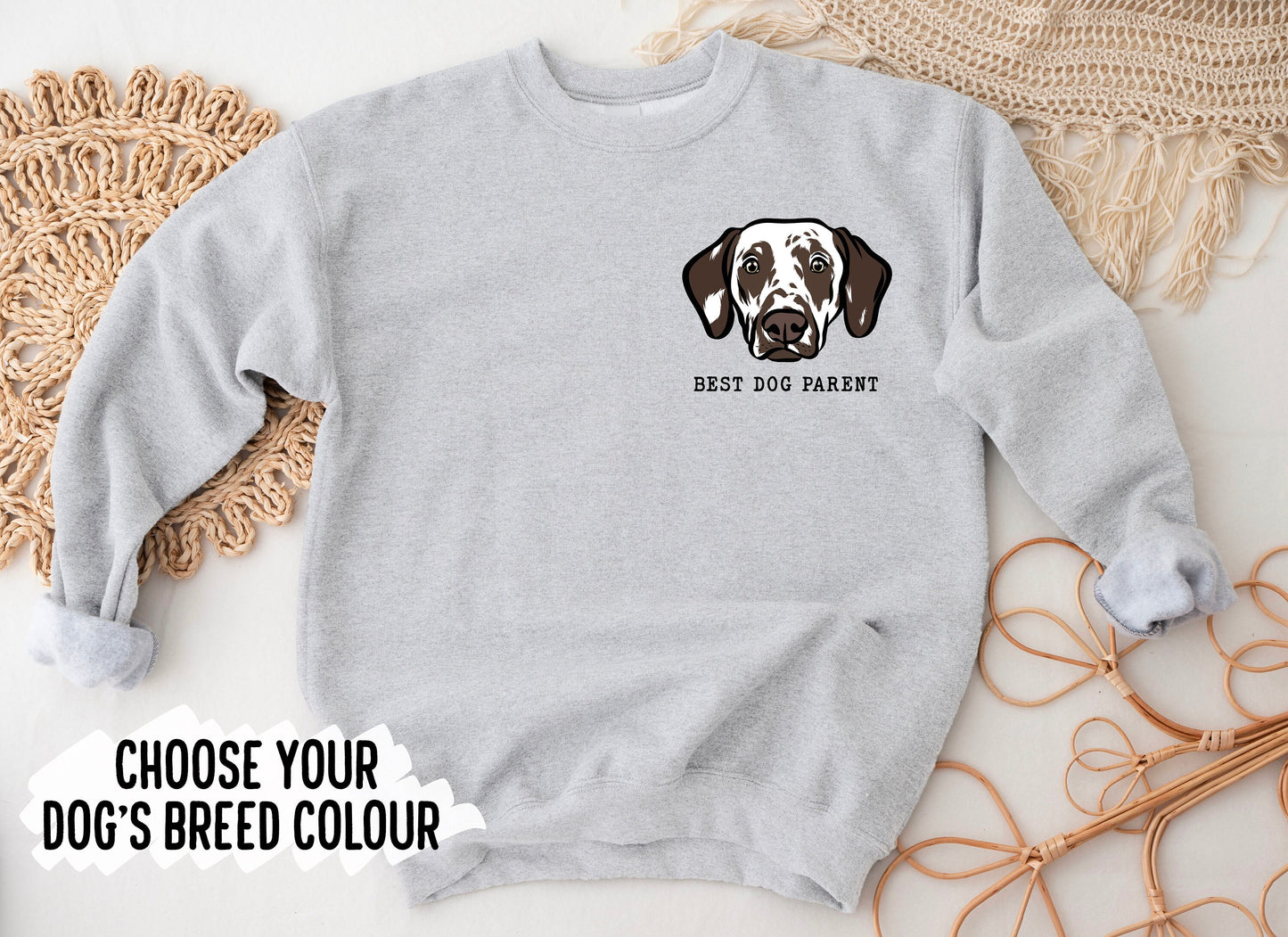 Dalmatian Face Sweatshirt