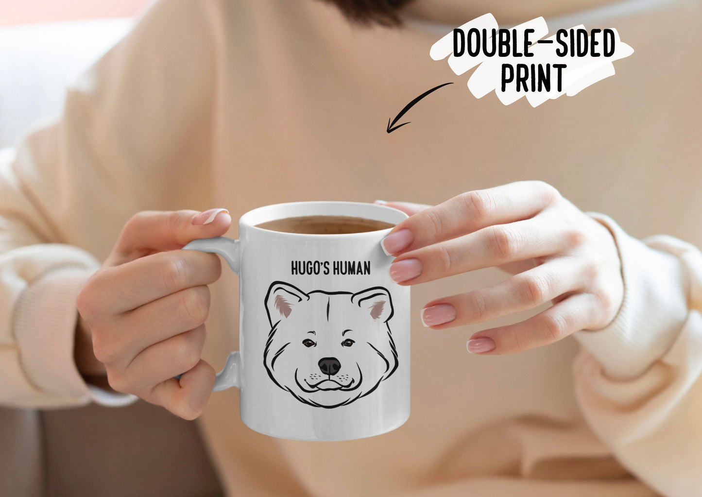 Personalised Akita Inu Mug