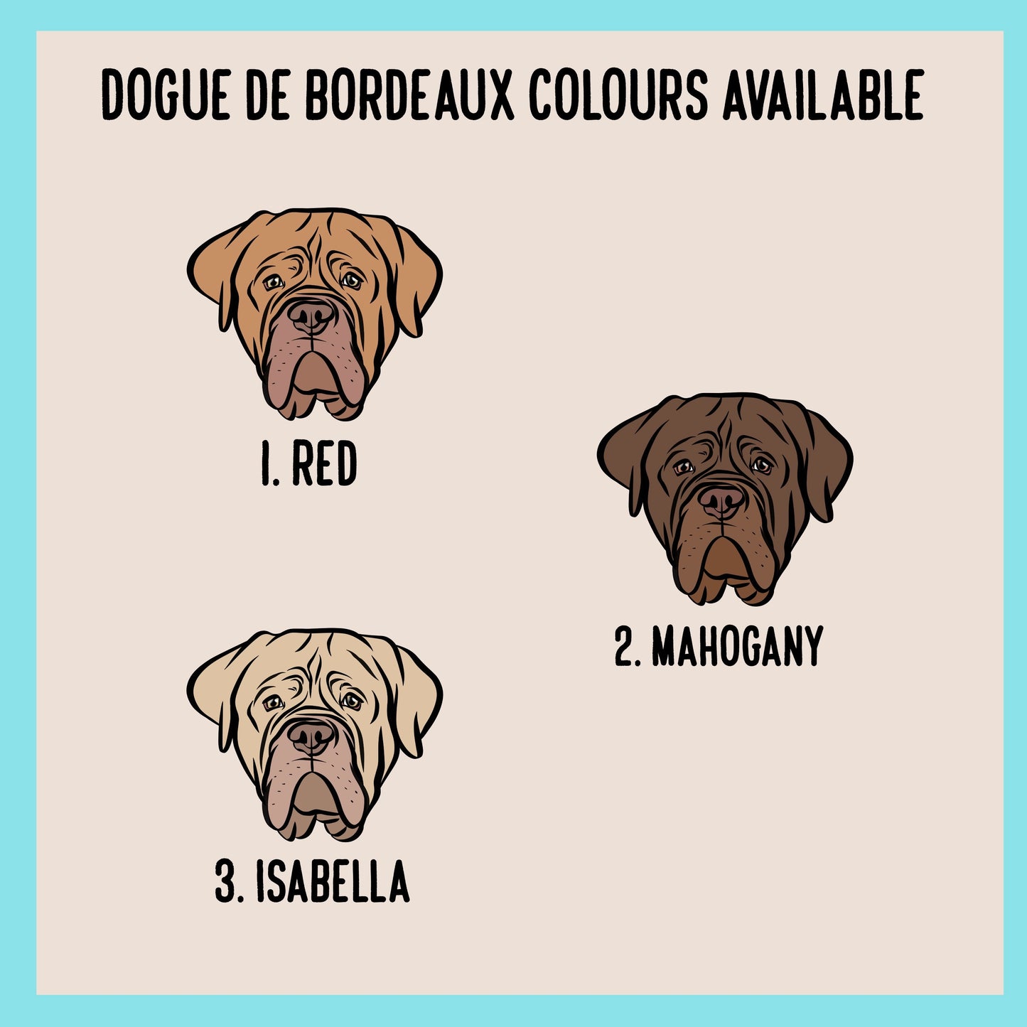 Dogue de Bordeaux Mouse Mat