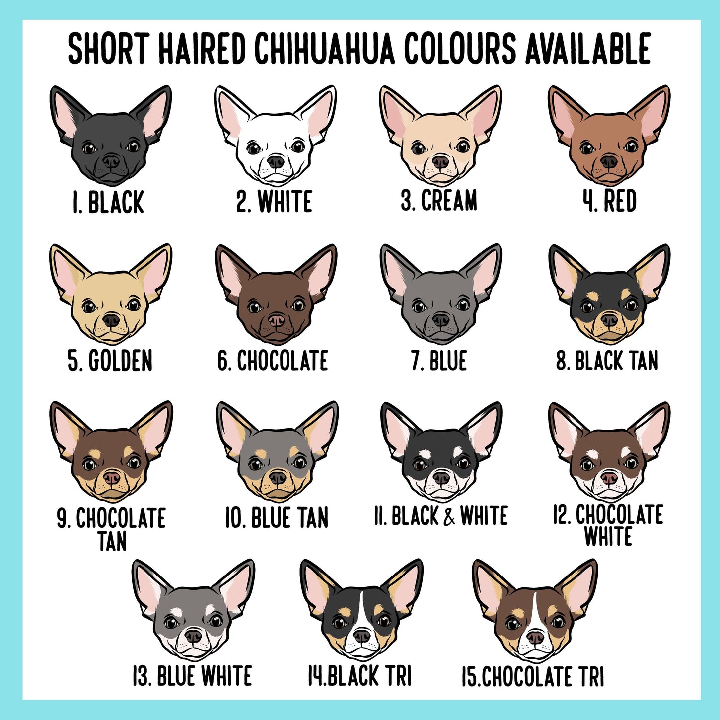 Chihuahua Portrait Mouse Mat/ Custom Your Own Chihuahua Portrait Mouse Pad/ Perfect Gift For Chihuahua Owner/ Unique Chihuahua Mouse Mat