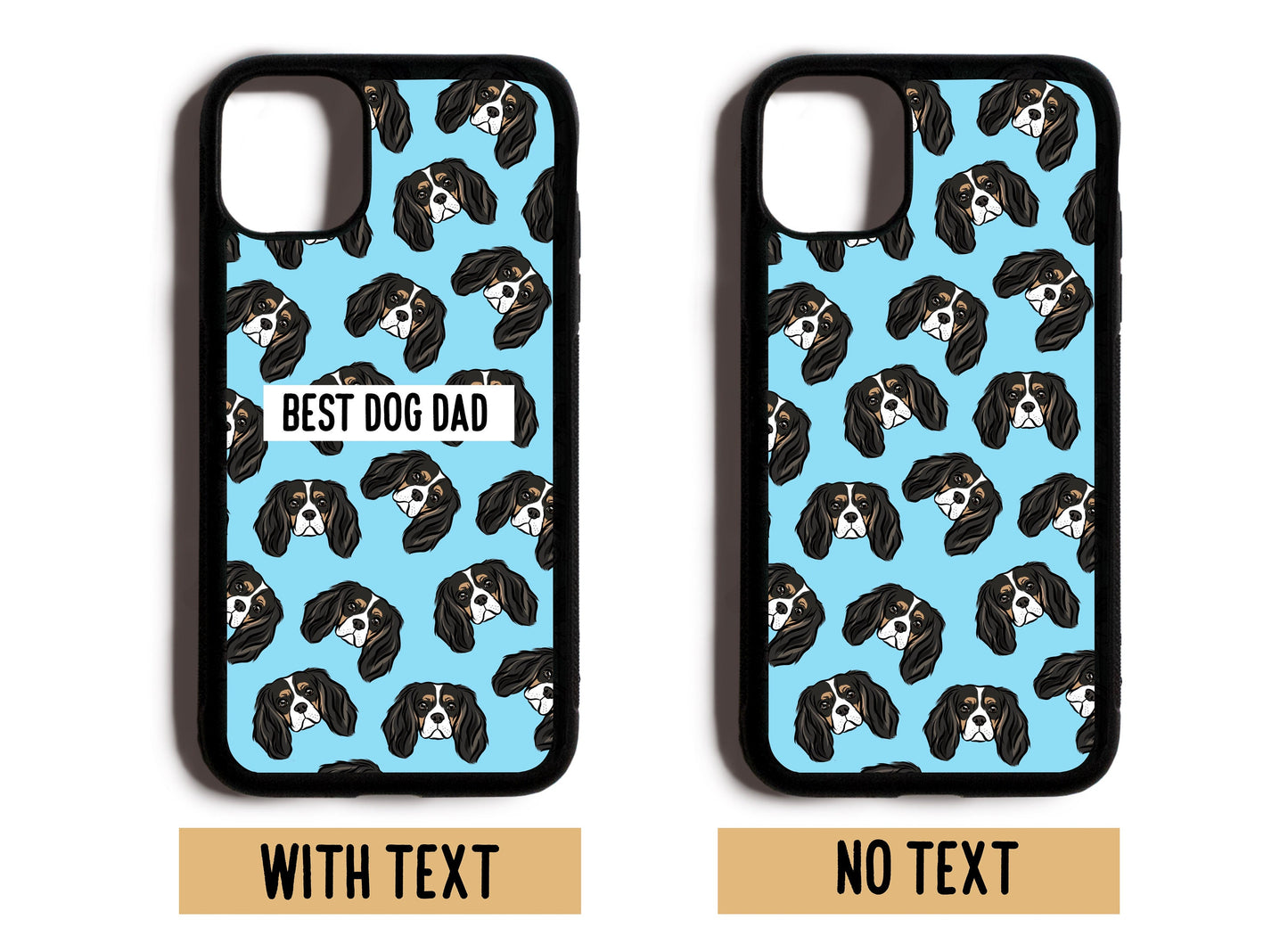 Cavalier King Charles Spaniel Face Phone Case