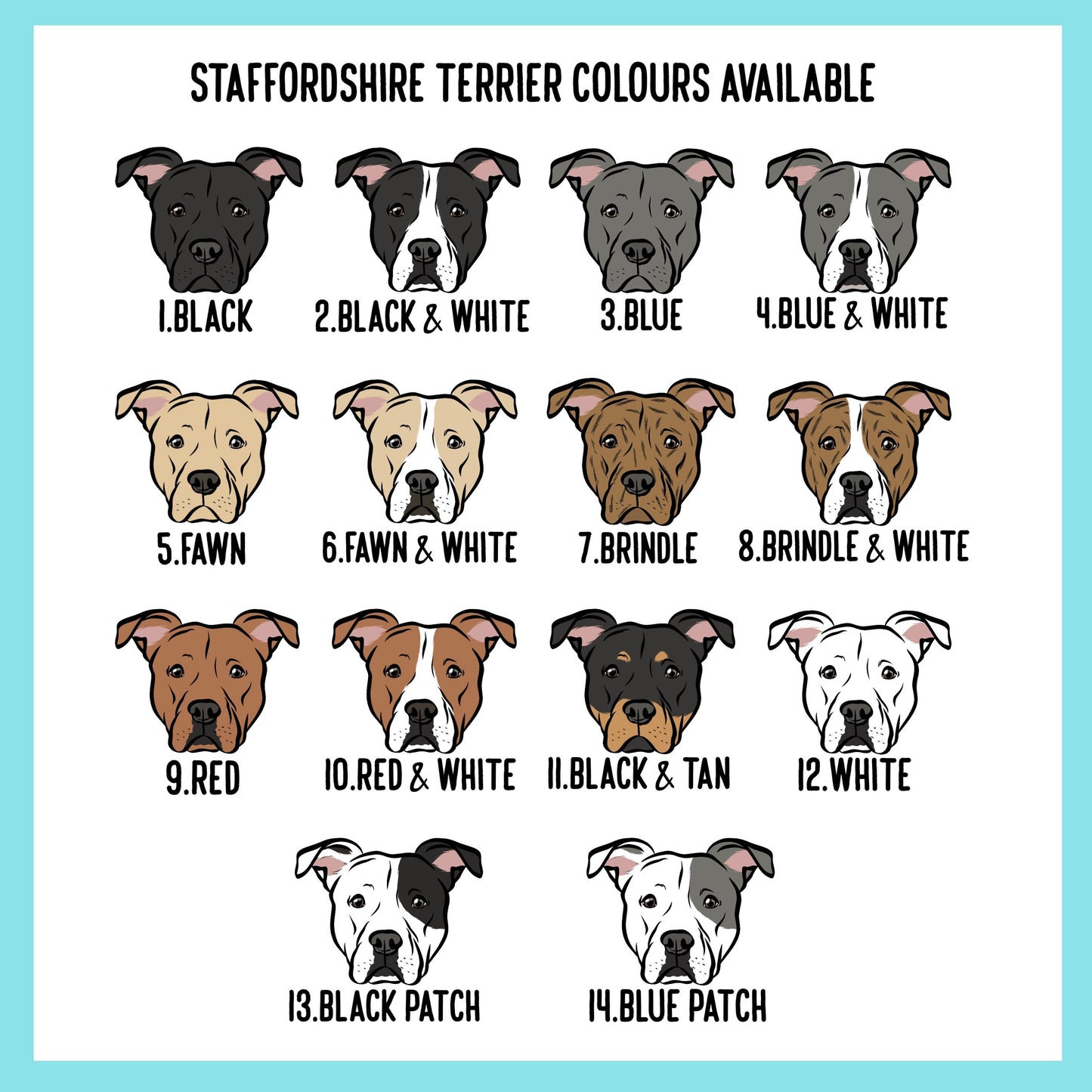 Staffordshire Bull Terrier Harness