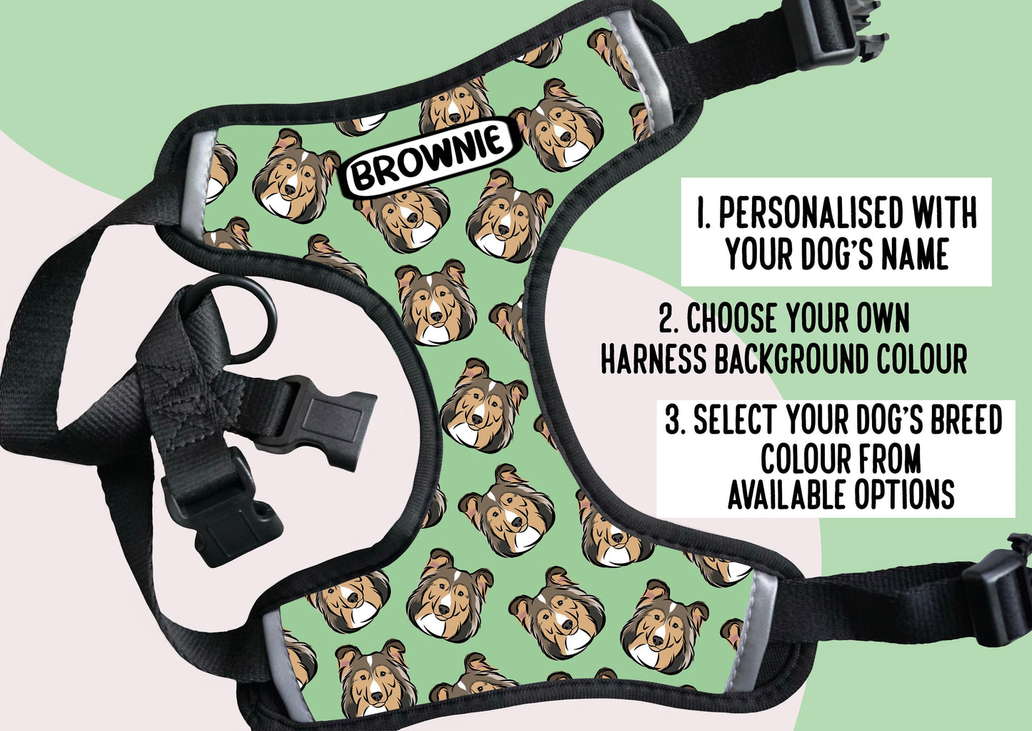 Sheltie Pattern Harness