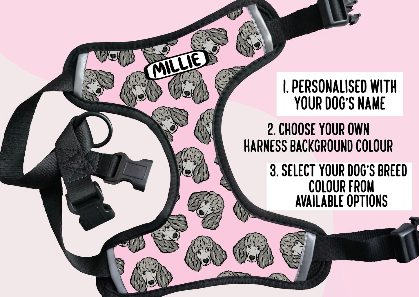 Poodle Face Harness