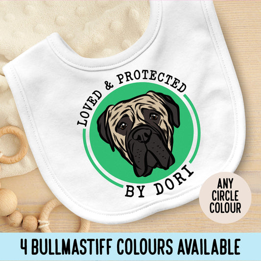 Bullmastiff Baby Bib
