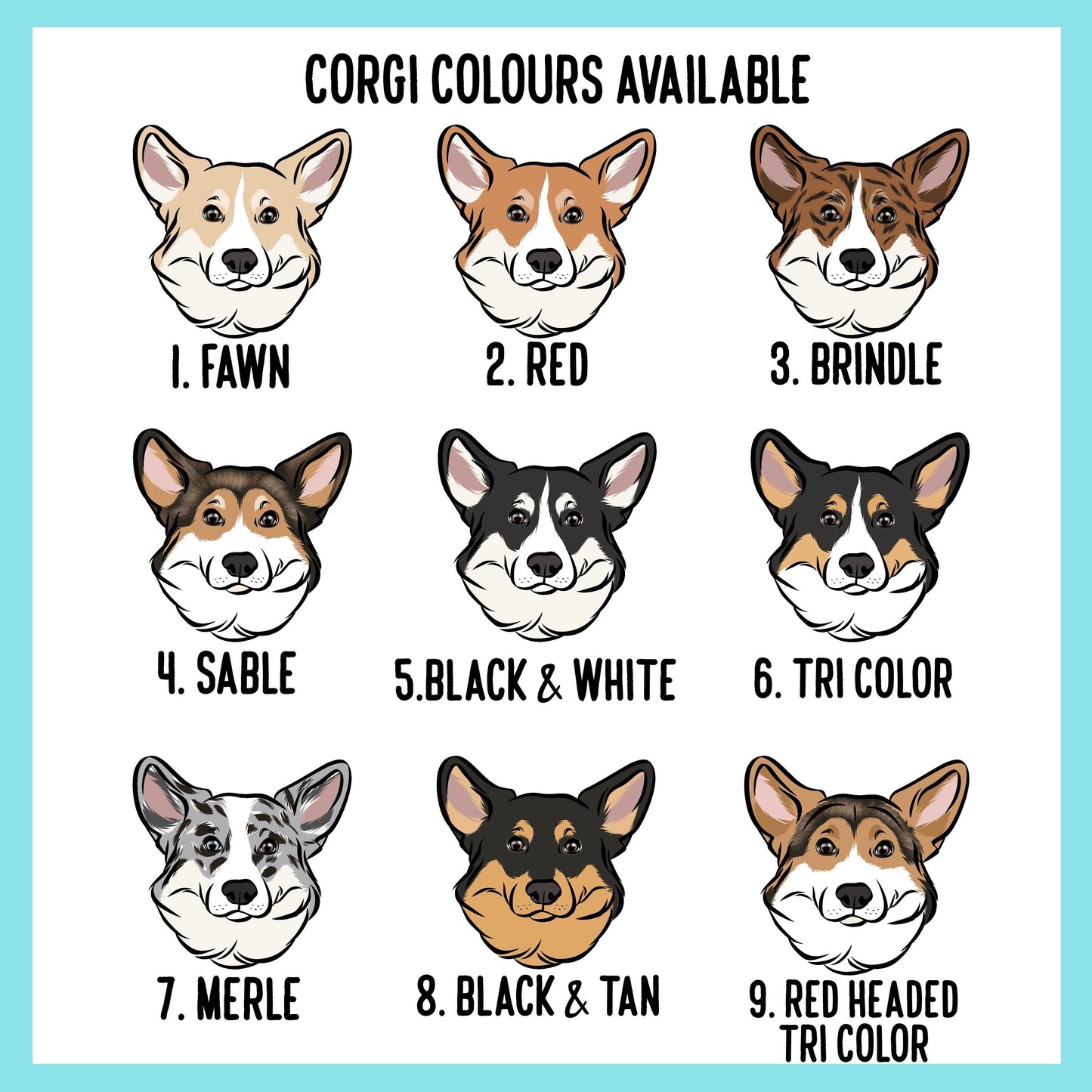 Corgi Face Baby Bodysuit