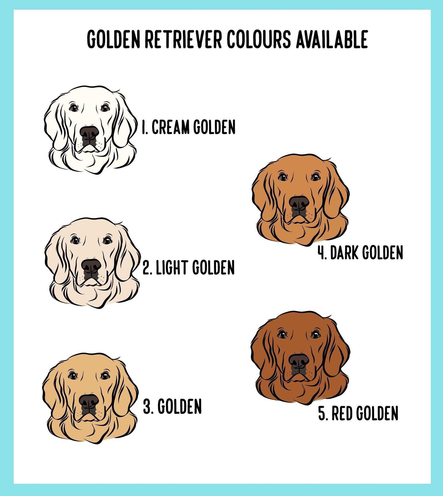 Golden Retriever Baby Bib