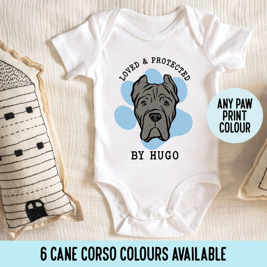 Cane Corso Baby Sleepsuit
