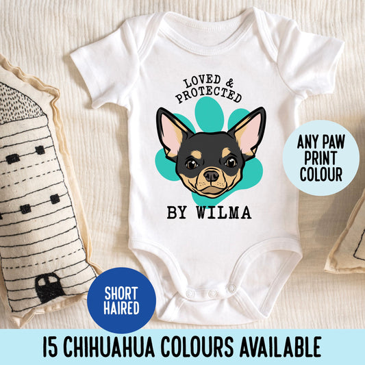 Chihuahua Baby Sleepsuit