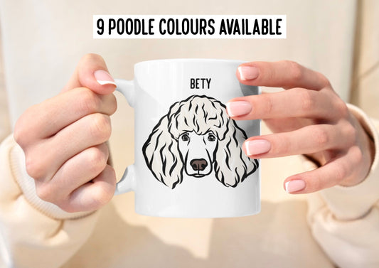 Personalised Poodle Mug