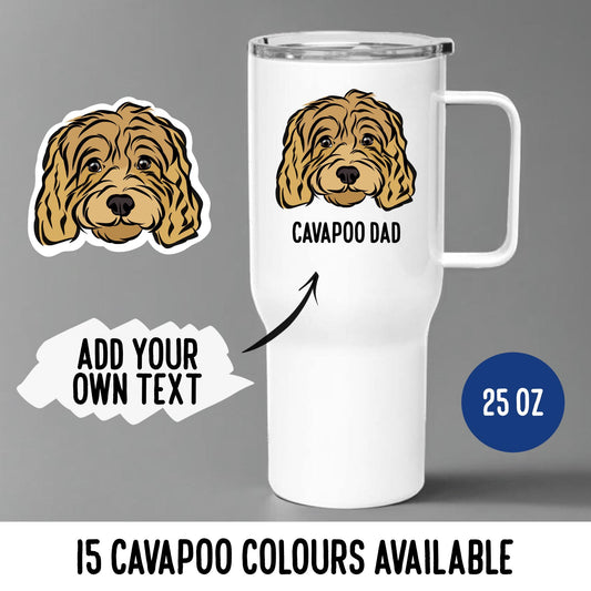 Cavapoo Travel Mug