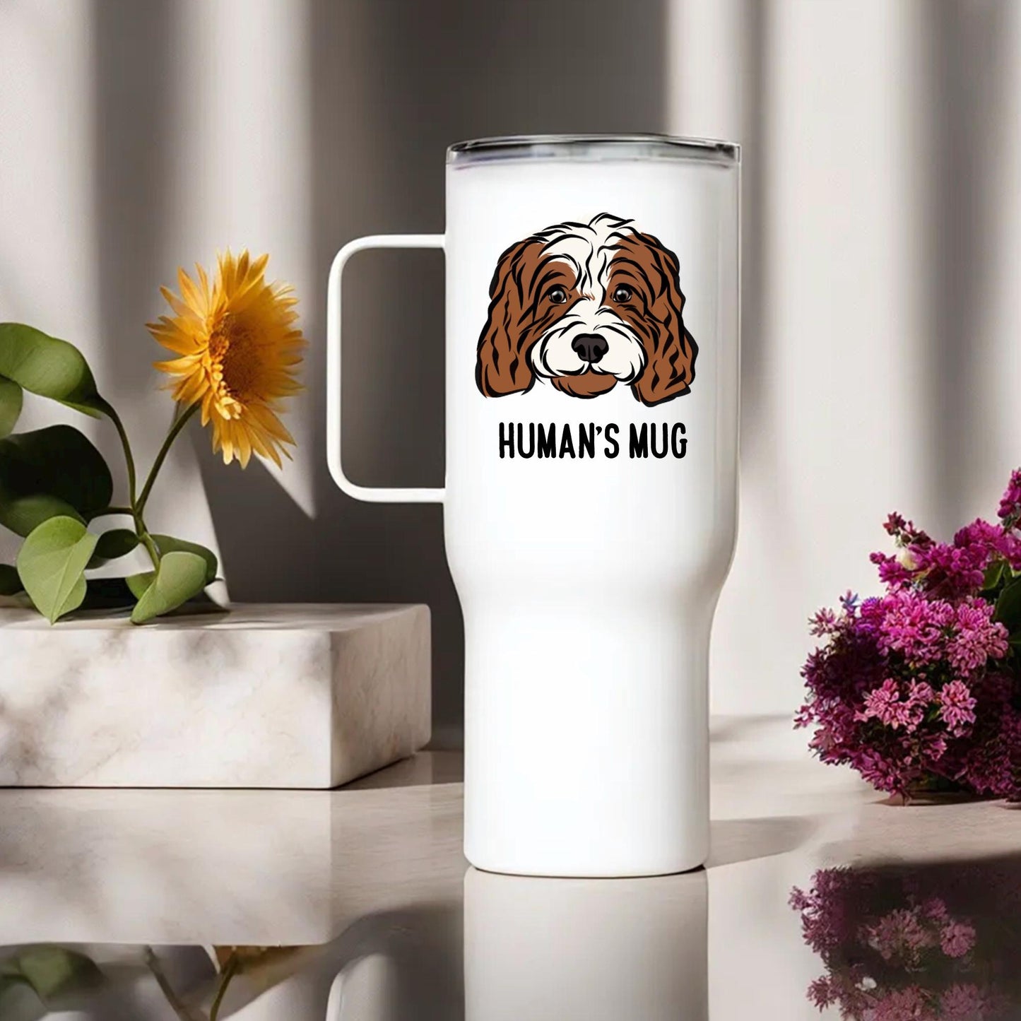 Cavapoo Travel Mug