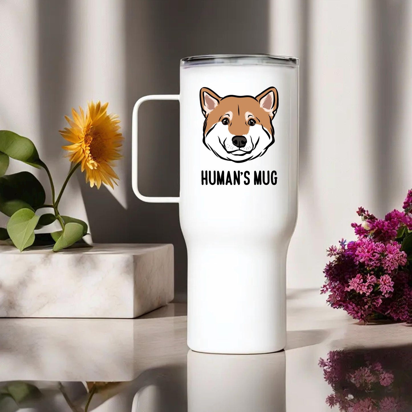 Shiba Inu Travel Tea Mug
